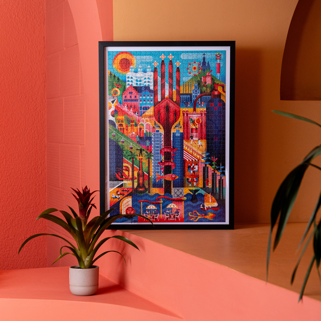 Puzzle Artystyczne Barcelona