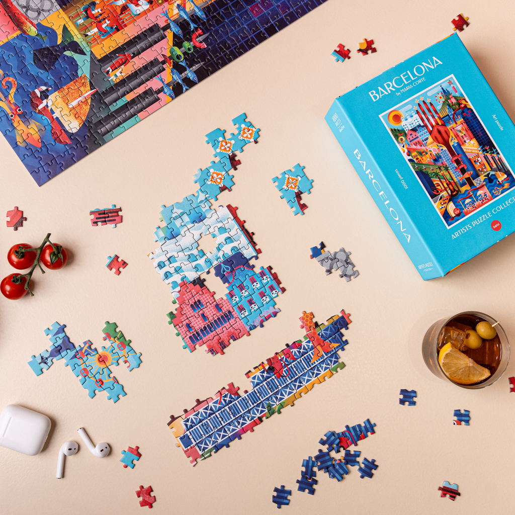 Puzzle Artystyczne Barcelona