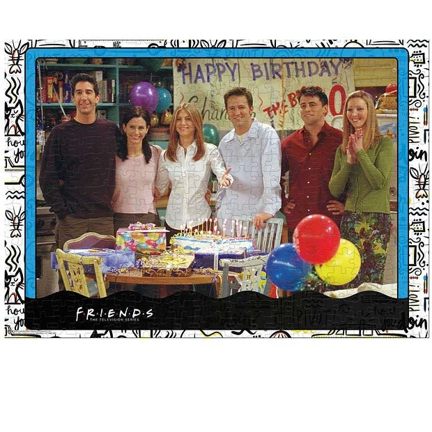 Puzzle Przyjaciele Happy Birthday 1000