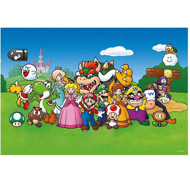 Puzzle Super Mario 500