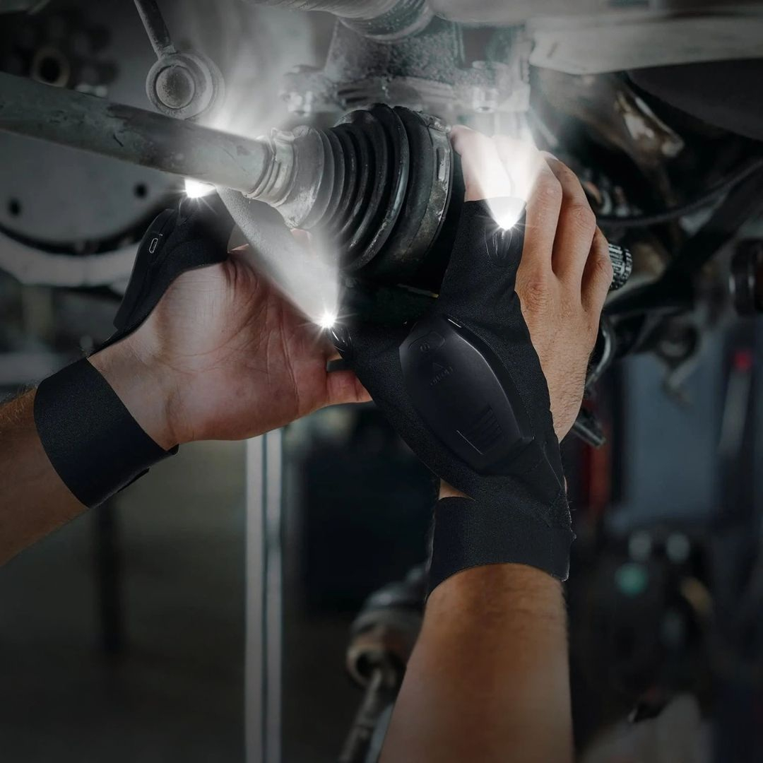 Rękawiczki z Latarką LED USB