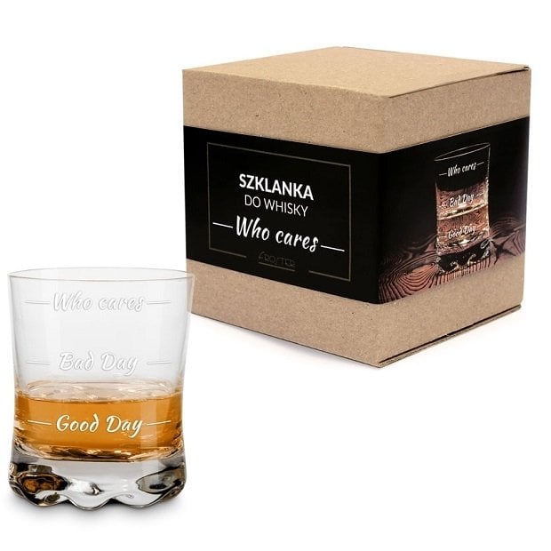 Szklanka do Whisky Who Cares