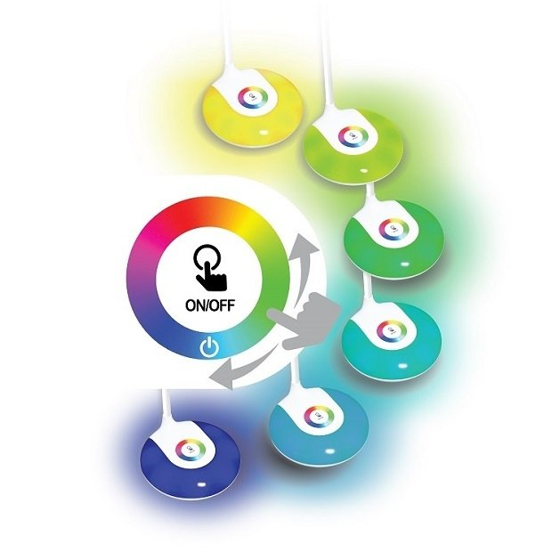 Tęczowa Lampa Duo Glow