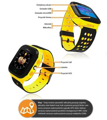 Lokalizator Dziecka Smartwatch GPS 2.0