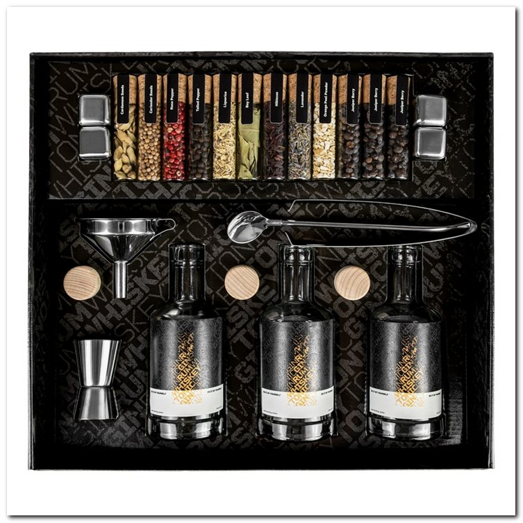 Zestaw do Robienia Ginu z Przyprawami i Akcesoriami