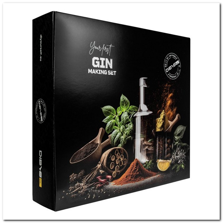 Zestaw do Robienia Ginu z Przyprawami i Akcesoriami